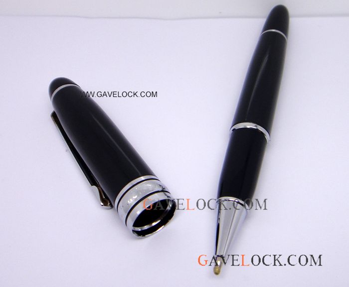 Copy Mont Blanc Meisterstuck Black Rollerball Pen Extra Large